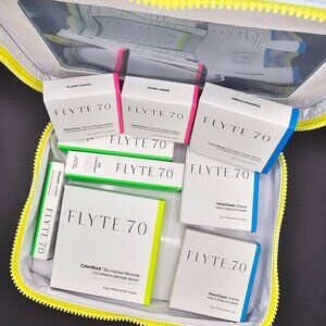✨ FLYTE.70 Makeup Bundle w/ Zipper Case – NWOT ✨